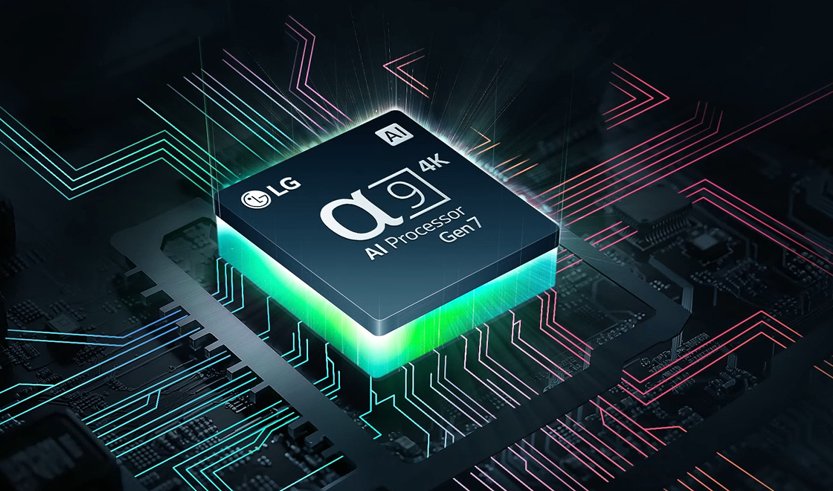 bo xu ly α9 ai processor 4k gen7 tivi oled lg