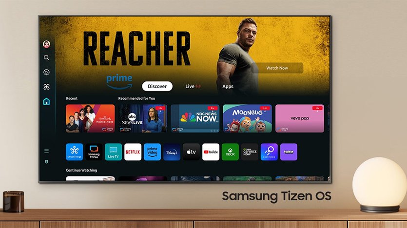 he dieu hanh tizen os smart tivi samsung 4k 98 inch ua98du9000