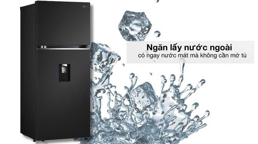 lay nuoc ngoai tu lanh lg inverter 374 lit ltd37blm