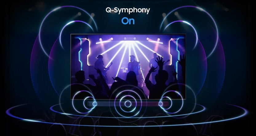 q symphony tivi samsung 4k 65 inch ua65du7700