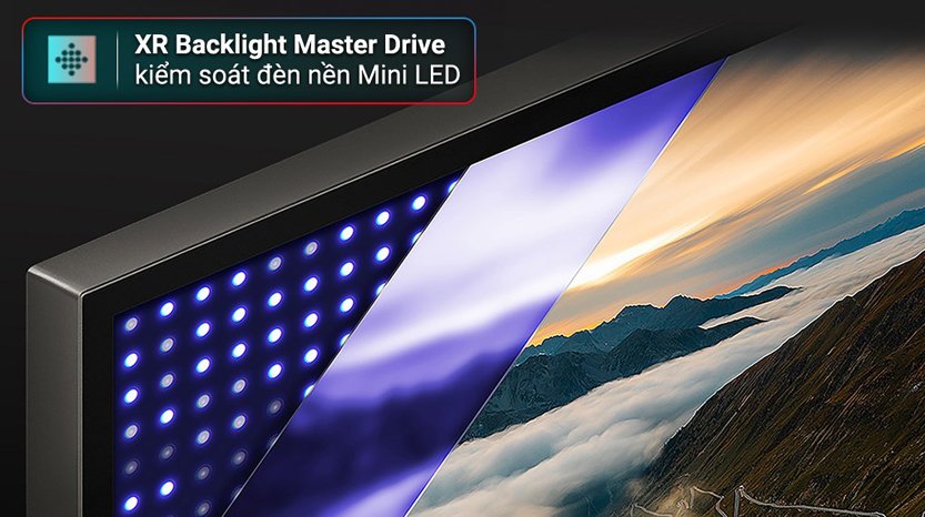 xr backlight master drive tivi mini led sony k